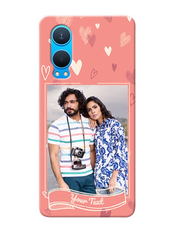 Custom OnePlus Nord CE 4 Lite 5G custom mobile phone cases: love doodle art Design