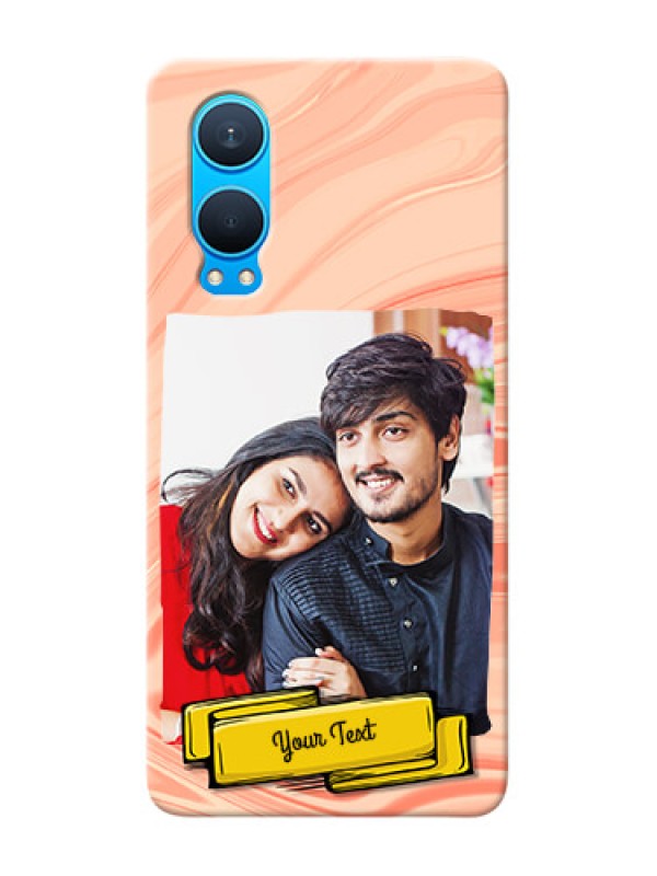 Custom OnePlus Nord CE 4 Lite 5G Customized Phone Cases: Marble Texture Design