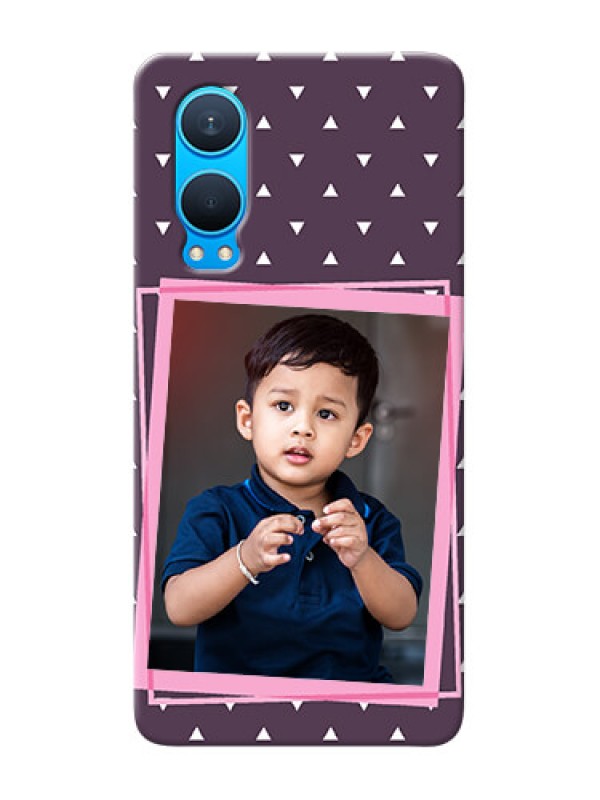 Custom OnePlus Nord CE 4 Lite 5G Phone Cases: Triangle Pattern Dotted Design