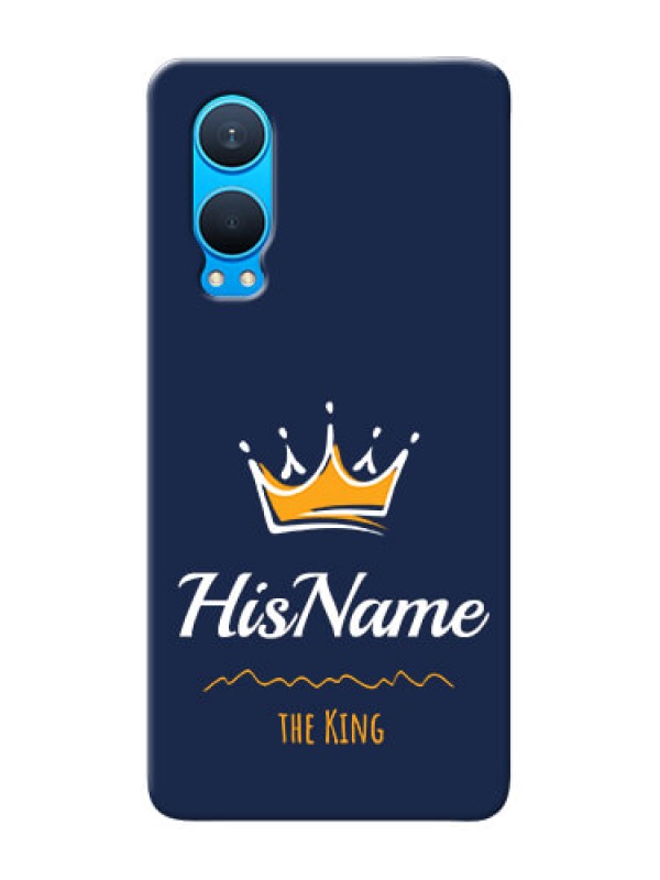 Custom OnePlus Nord CE 4 Lite 5G King Phone Case with Name