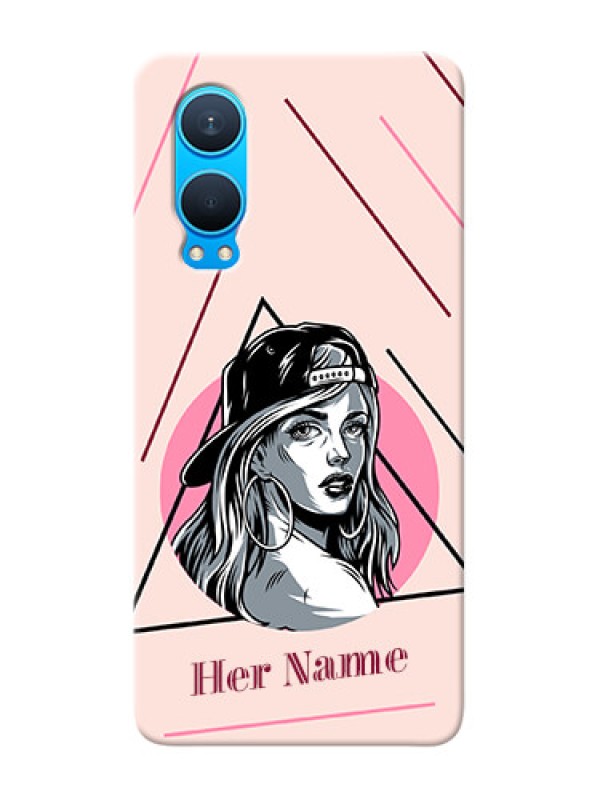 Custom OnePlus Nord CE 4 Lite 5G Personalized Phone Case with Rockstar Girl Design