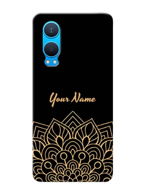 Custom OnePlus Nord CE 4 Lite 5G Custom Phone Case with Golden mandala Design