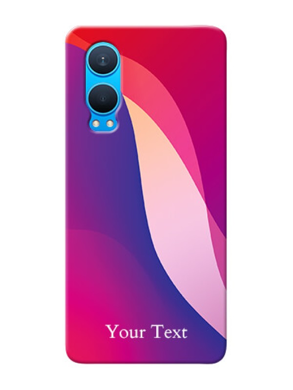 Custom OnePlus Nord CE 4 Lite 5G Personalized Phone Case with Digital abstract Overlap Design