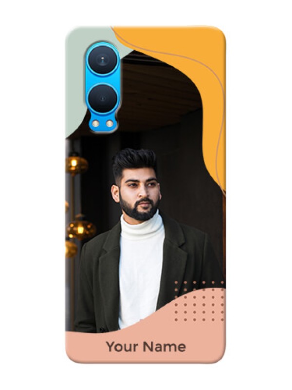 Custom OnePlus Nord CE 4 Lite 5G Personalized Phone Case with Tricoloured overlay design