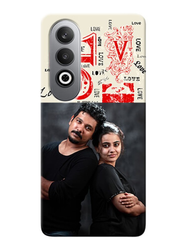 Custom OnePlus Nord CE 4 mobile cases online: Trendy Love Design Case