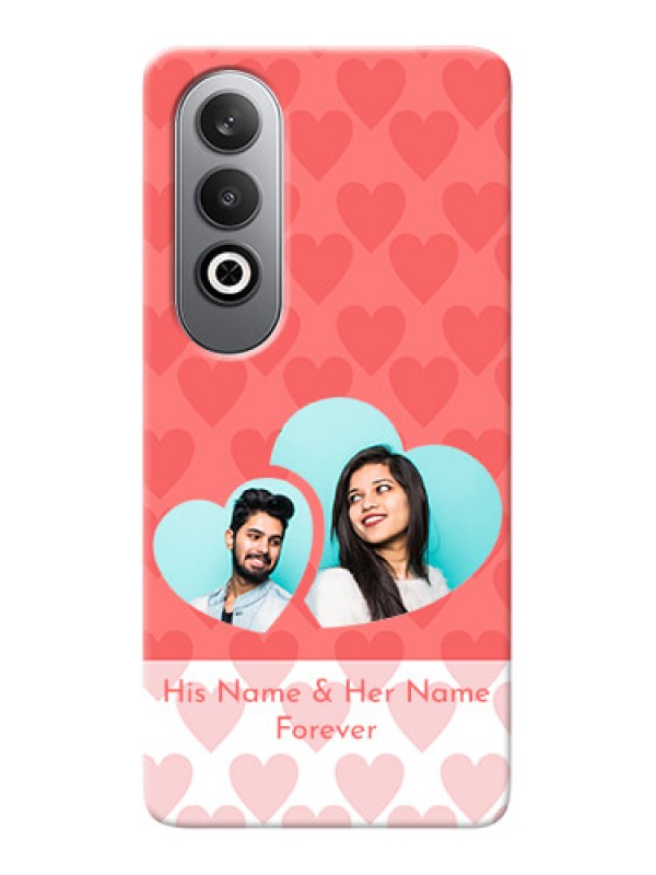 Custom OnePlus Nord CE 4 personalized phone covers: Couple Pic Upload Design