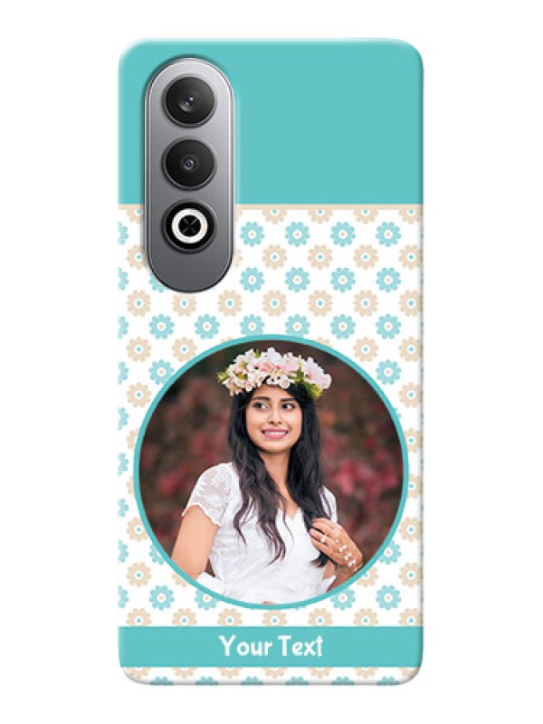 Custom OnePlus Nord CE 4 Custom Mobile Back Covers: Beautiful Flowers Design