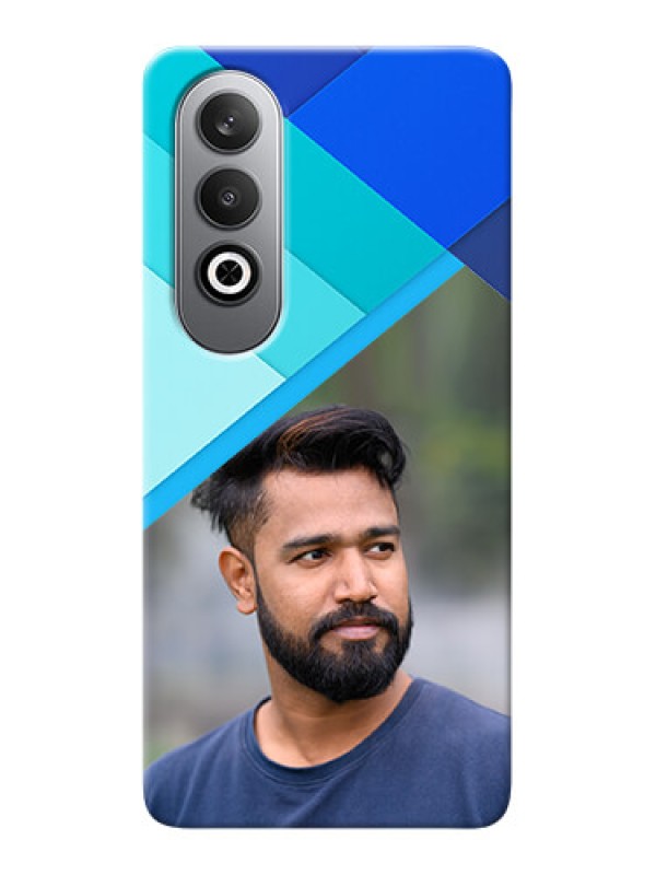 Custom OnePlus Nord CE 4 Phone Cases Online: Blue Abstract Cover Design
