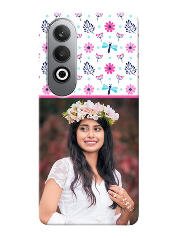 Custom OnePlus Nord CE 4 Mobile Covers: Colorful Flower Design