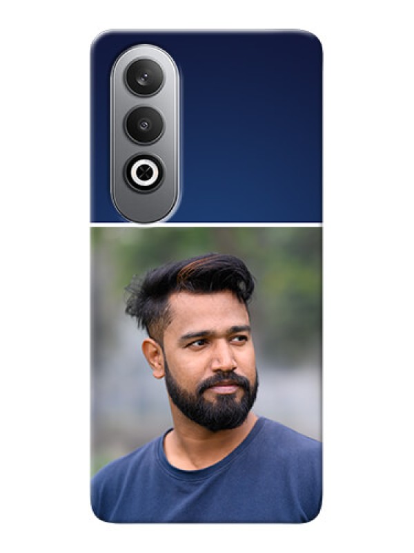 Custom OnePlus Nord CE 4 Mobile Cases: Simple Royal Blue Design