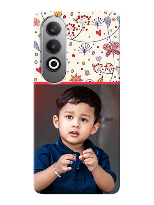 Custom OnePlus Nord CE 4 phone back covers: Premium Floral Design