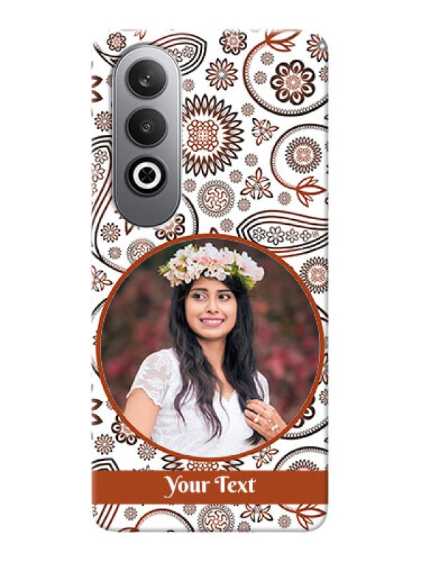 Custom OnePlus Nord CE 4 phone cases online: Abstract Floral Design