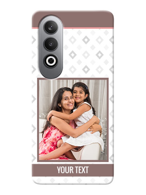 Custom OnePlus Nord CE 4 custom back covers: Simple Diamond Design