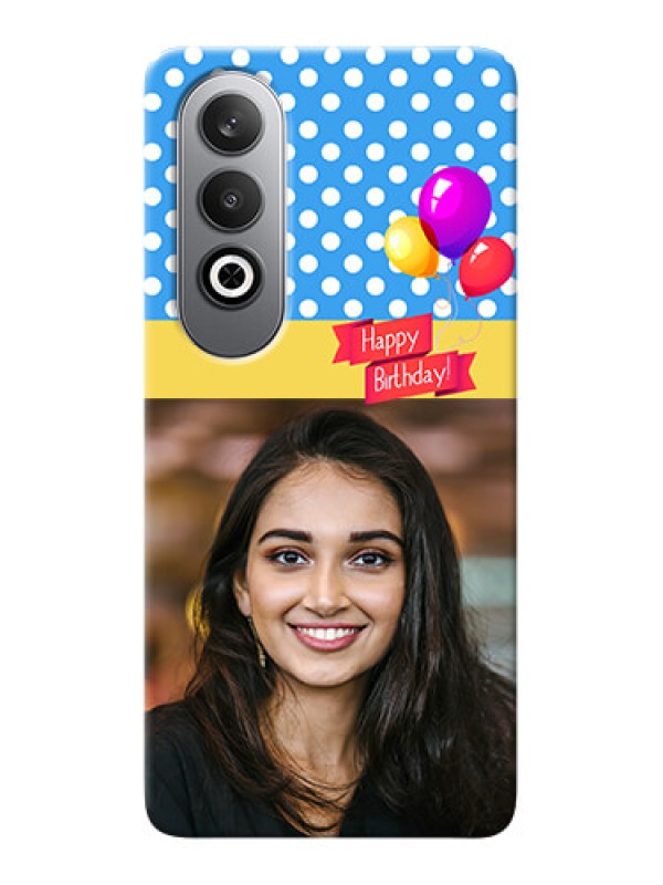 Custom OnePlus Nord CE 4 custom mobile back covers: Happy Birthday Design