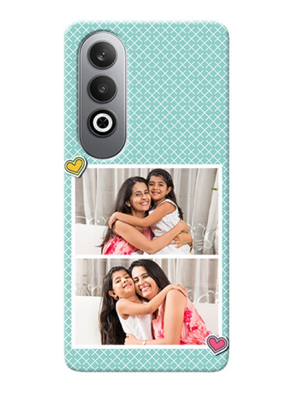 Custom OnePlus Nord CE 4 Custom Phone Cases: 2 Image Holder with Pattern Design