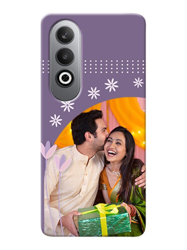 Custom OnePlus Nord CE 4 Phone covers for girls: lavender flowers design