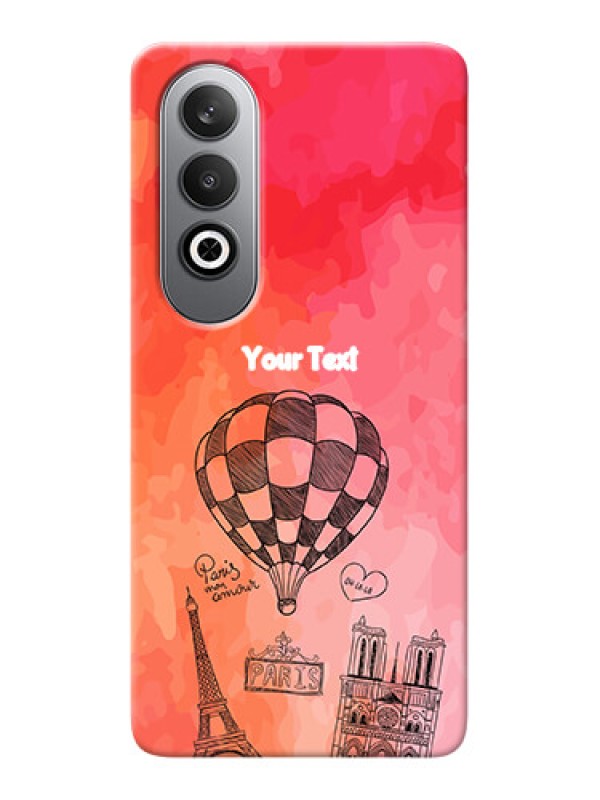 Custom OnePlus Nord CE 4 Personalized Mobile Covers: Paris Theme Design