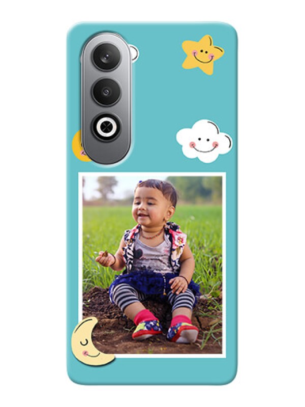 Custom OnePlus Nord CE 4 Personalised Phone Cases: Smiley Kids Stars Design