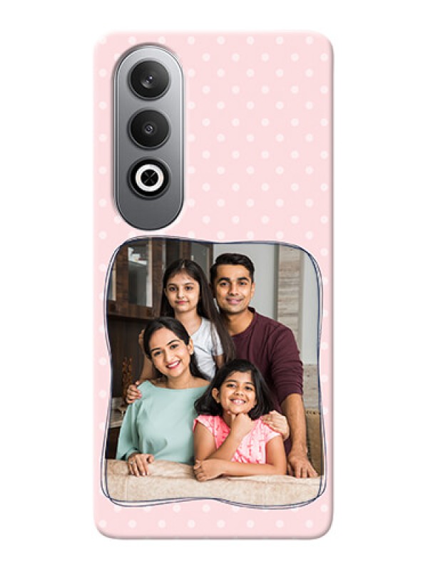 Custom OnePlus Nord CE 4 Personalized Phone Cases: Family with Dots Design