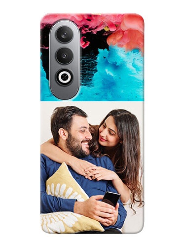 Custom OnePlus Nord CE 4 Mobile Cases: Quote with Acrylic Painting Design