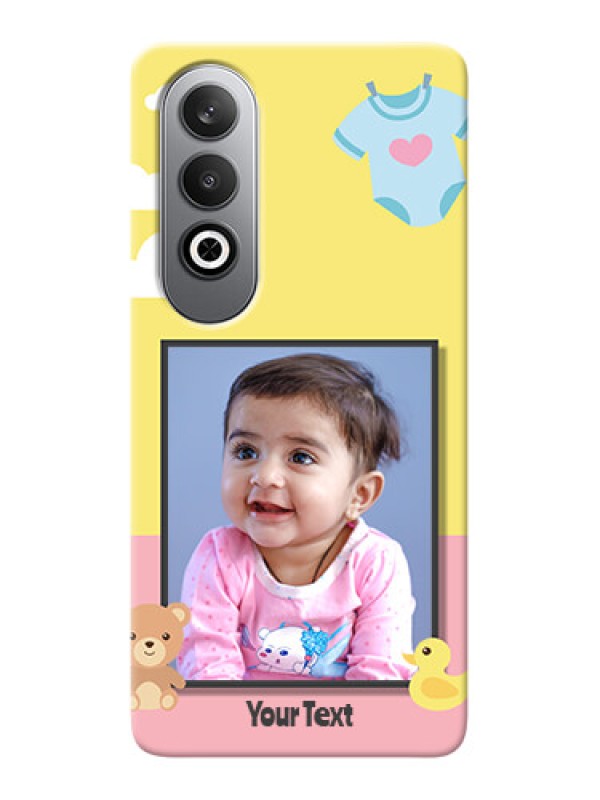 Custom OnePlus Nord CE 4 Back Covers: Kids 2 Color Design