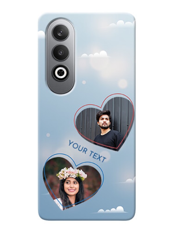 Custom OnePlus Nord CE 4 Phone Cases: Blue Color Couple Design