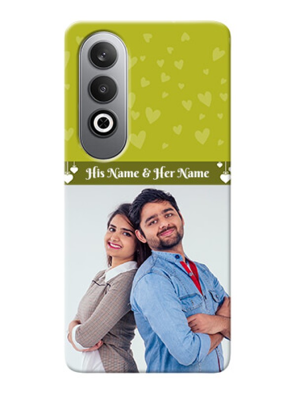 Custom OnePlus Nord CE 4 custom mobile covers: You And Me Heart Design