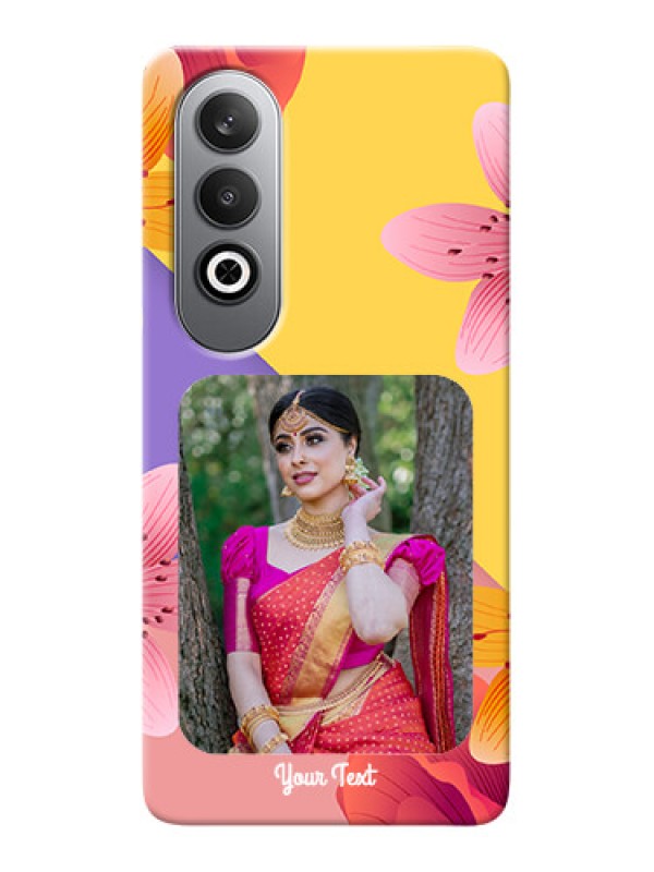 Custom OnePlus Nord CE 4 Mobile Covers: 3 Image With Vintage Floral Design