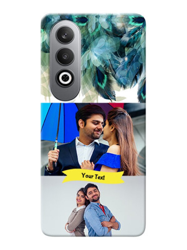 Custom OnePlus Nord CE 4 Phone Cases: Image with Boho Peacock Feather Design