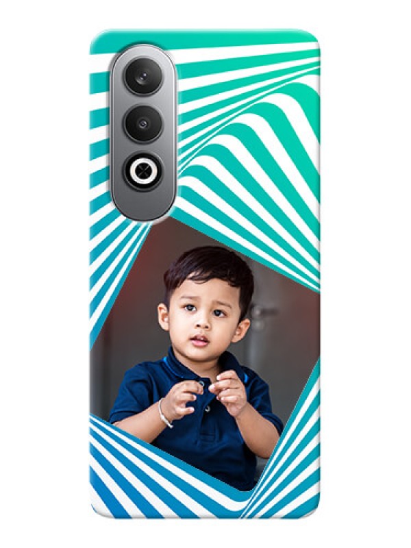 Custom OnePlus Nord CE 4 Personalised Mobile Covers: Abstract Spiral Design