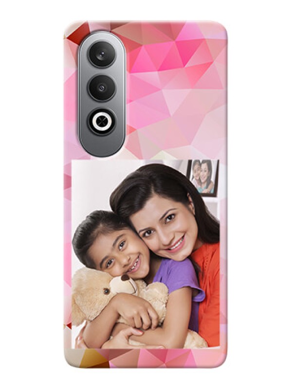 Custom OnePlus Nord CE 4 Personalized Phone Covers: Abstract Triangle Design