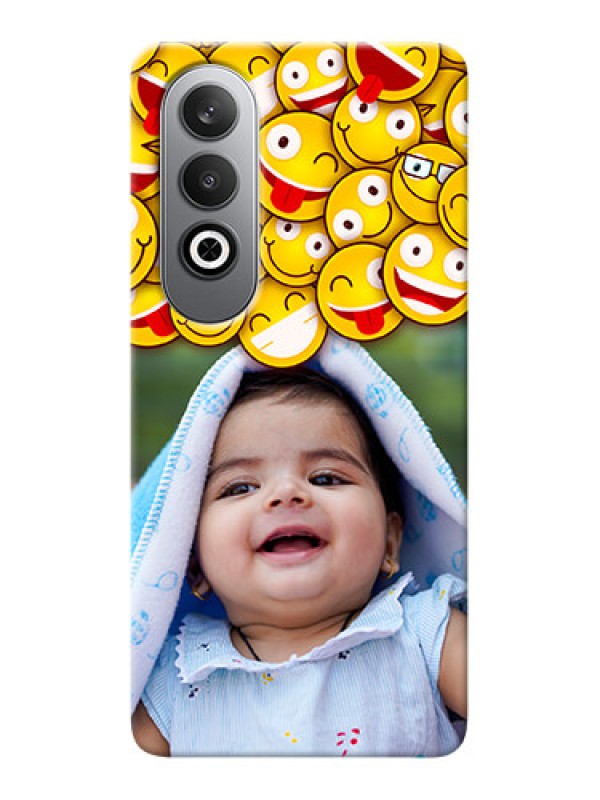 Custom OnePlus Nord CE 4 Custom Phone Cases with Smiley Emoji Design