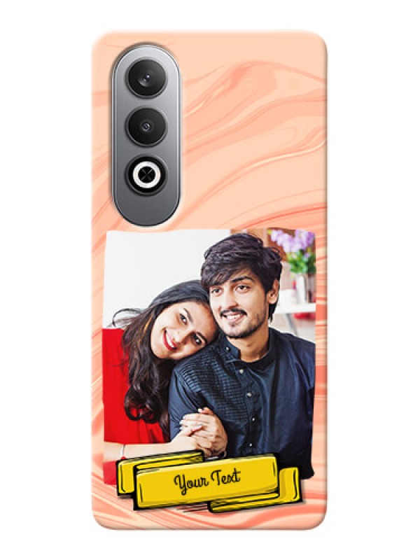 Custom OnePlus Nord CE 4 Customized Phone Cases: Marble Texture Design