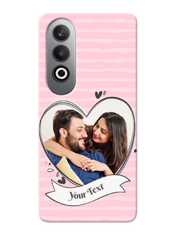 Custom OnePlus Nord CE 4 custom mobile phone covers: Vintage Heart Design