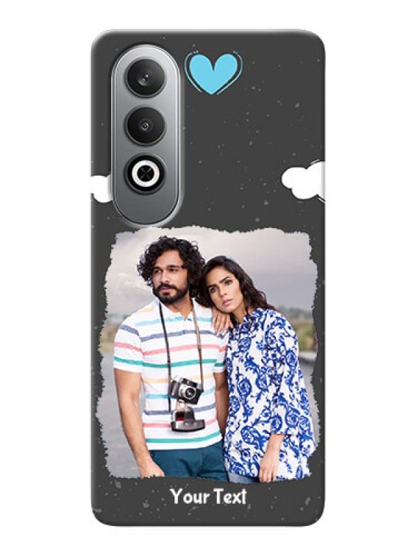 Custom OnePlus Nord CE 4 Mobile Back Covers: splashes with love doodles Design