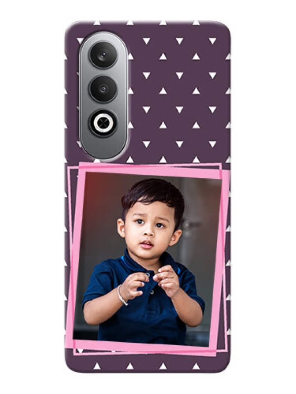 Custom OnePlus Nord CE 4 Phone Cases: Triangle Pattern Dotted Design