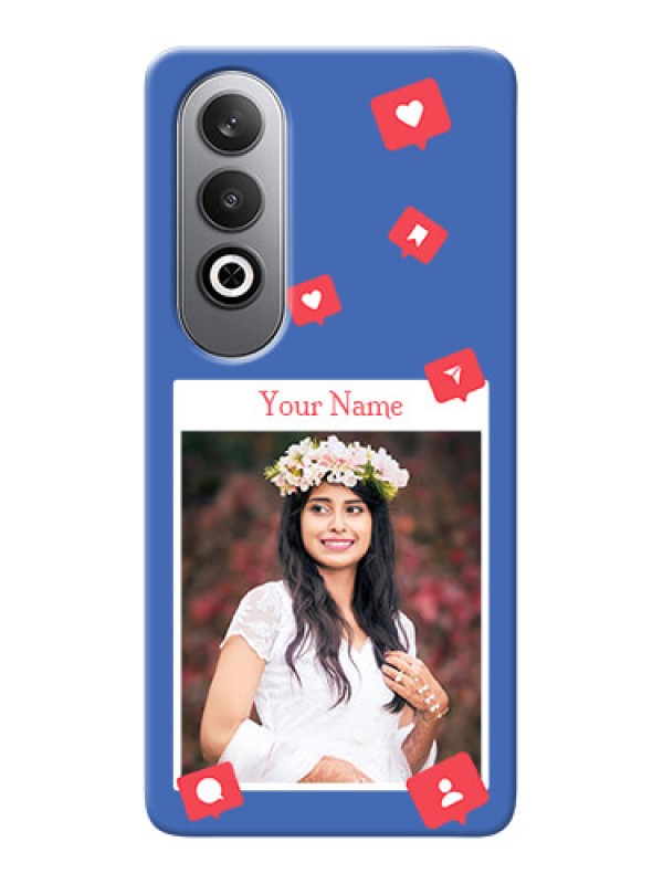 Custom OnePlus Nord CE 4 Custom Phone Case with Like Share And Comment Design