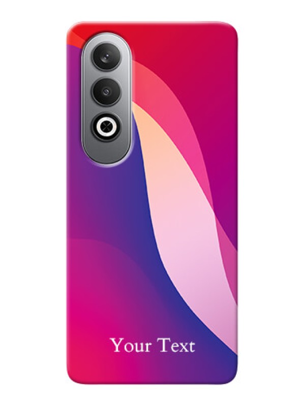 Custom OnePlus Nord CE 4 Personalized Phone Case with Digital abstract Overlap Design