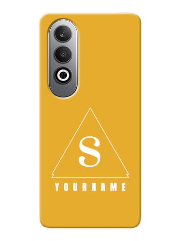 Custom OnePlus Nord CE 4 Personalized Phone Case with simple triangle Design