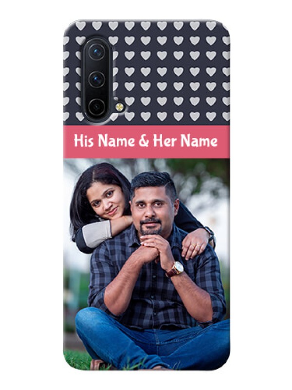 Custom OnePlus Nord CE 5G Custom Mobile Case with Love Symbols Design