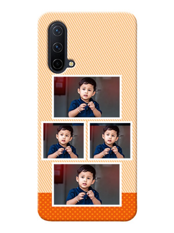 Custom OnePlus Nord CE 5G Mobile Back Covers: Bulk Photos Upload Design