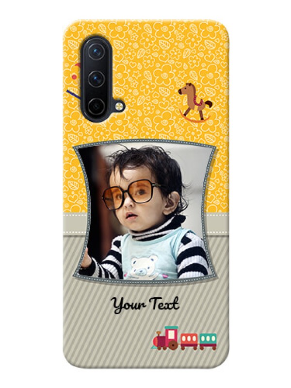Custom OnePlus Nord CE 5G Mobile Cases Online: Baby Picture Upload Design