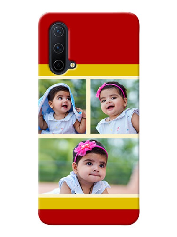 Custom OnePlus Nord CE 5G mobile phone cases: Multiple Pic Upload Design