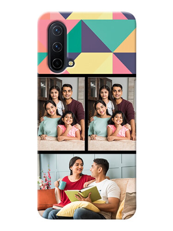 Custom OnePlus Nord CE 5G personalised phone covers: Bulk Pic Upload Design