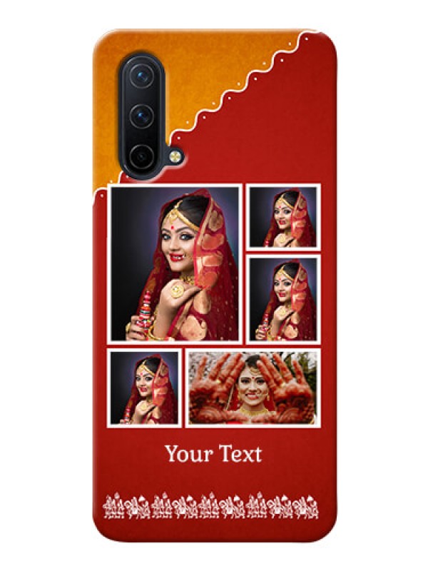 Custom OnePlus Nord CE 5G customized phone cases: Wedding Pic Upload Design