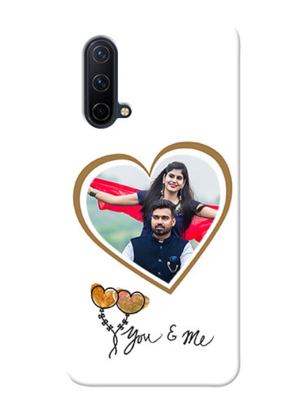 Custom OnePlus Nord CE 5G customized phone cases: You & Me Design