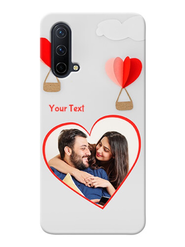 Custom OnePlus Nord CE 5G Phone Covers: Parachute Love Design