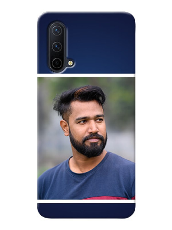 Custom OnePlus Nord CE 5G Mobile Cases: Simple Royal Blue Design