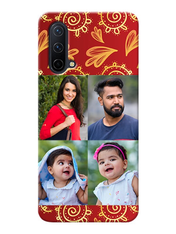 Custom OnePlus Nord CE 5G Mobile Phone Cases: 4 Image Traditional Design
