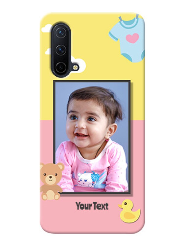 Custom OnePlus Nord CE 5G Back Covers: Kids 2 Color Design